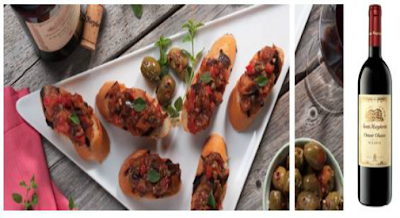 Eggplant Caponata with Crostini Recipe